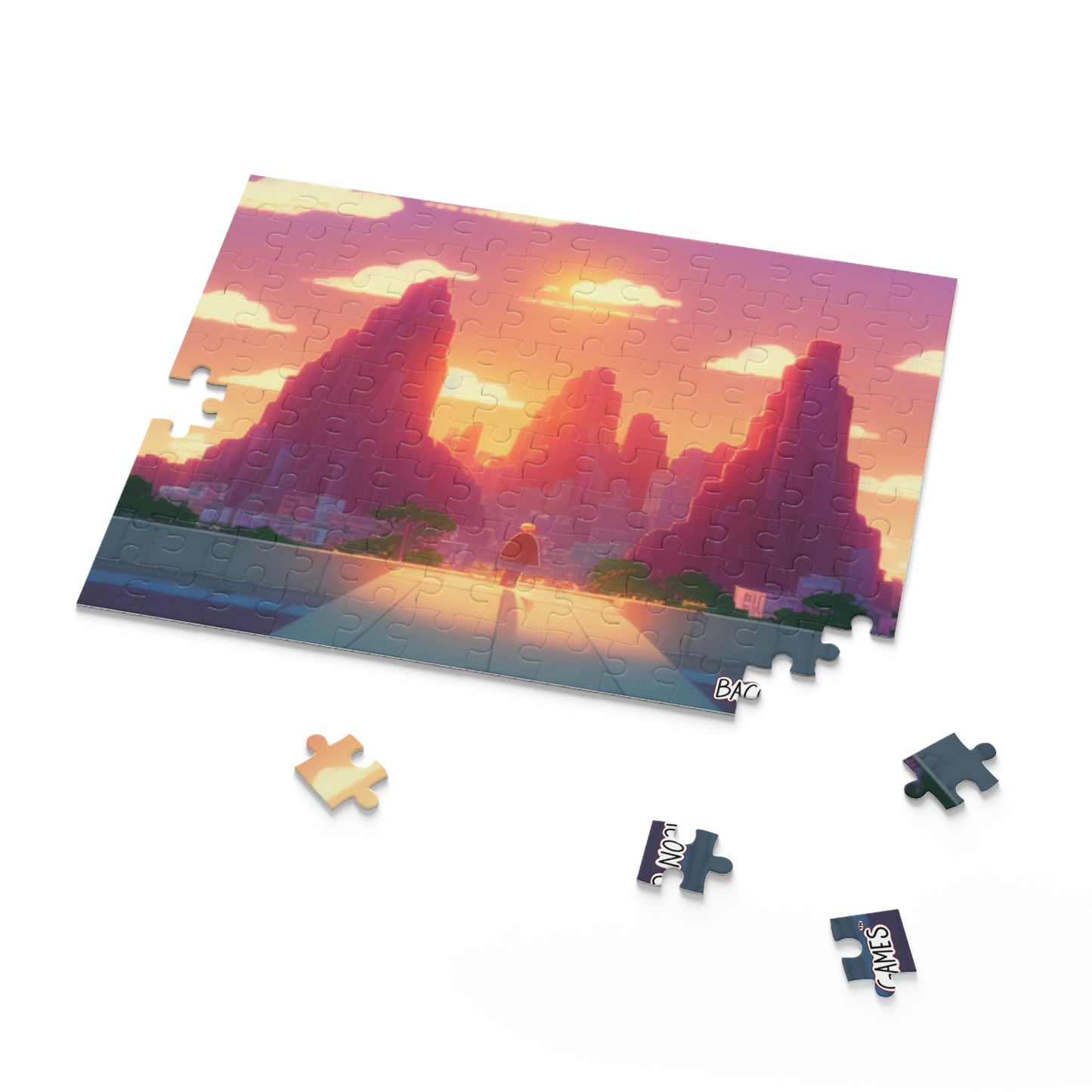 Sunset's Embrace - Puzzle (120, 252, 500-Piece)