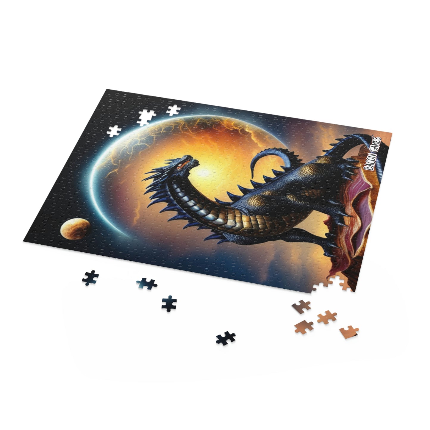 Black Dragon - Puzzle (120, 252, 500-Piece)