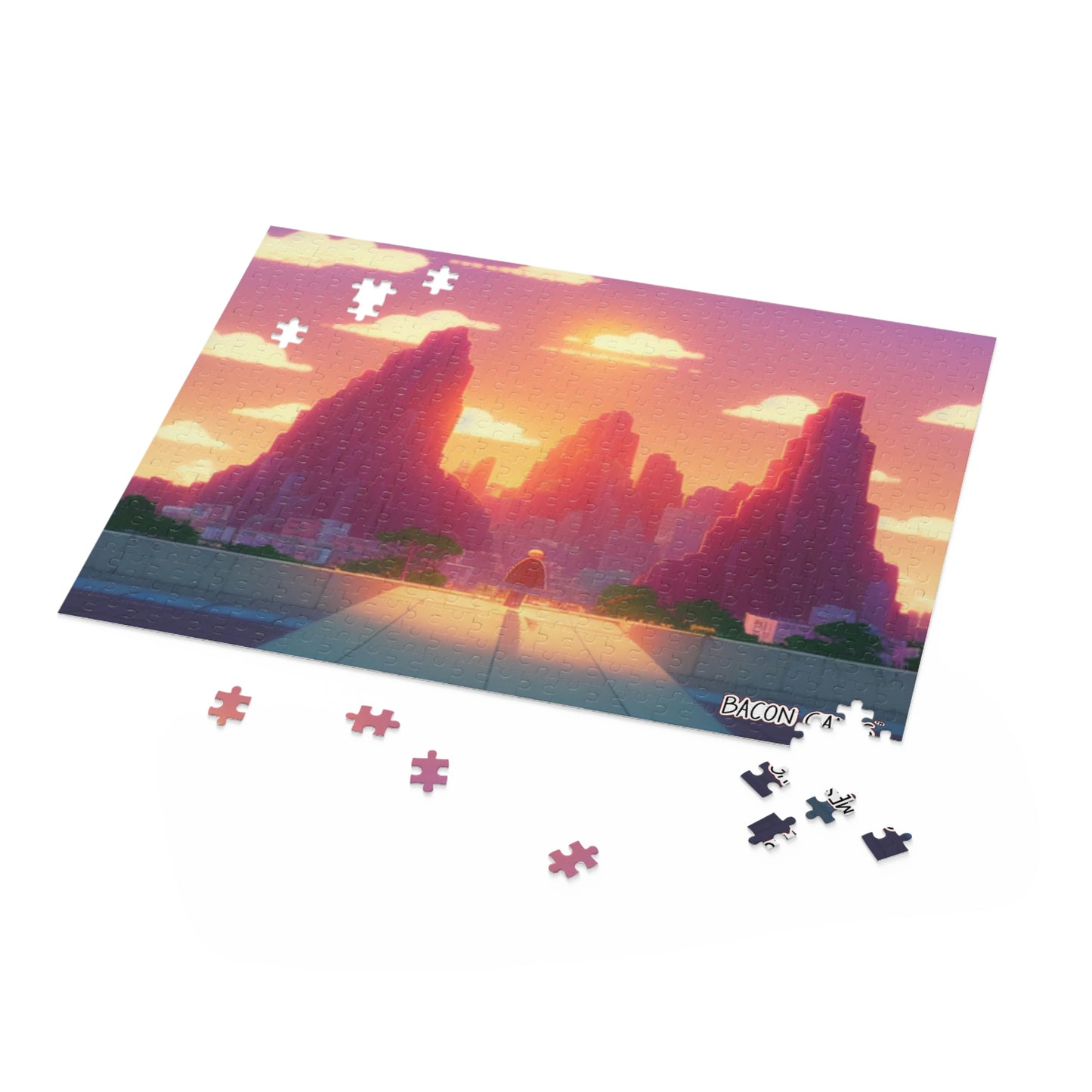 Sunset's Embrace - Puzzle (120, 252, 500-Piece)