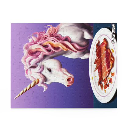 Unicorns Love Bacon - Puzzle (120, 252, 500-Piece)