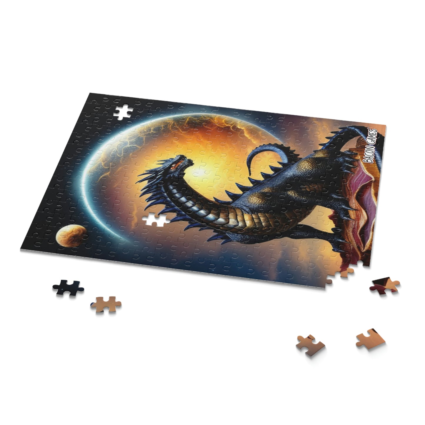 Black Dragon - Puzzle (120, 252, 500-Piece)