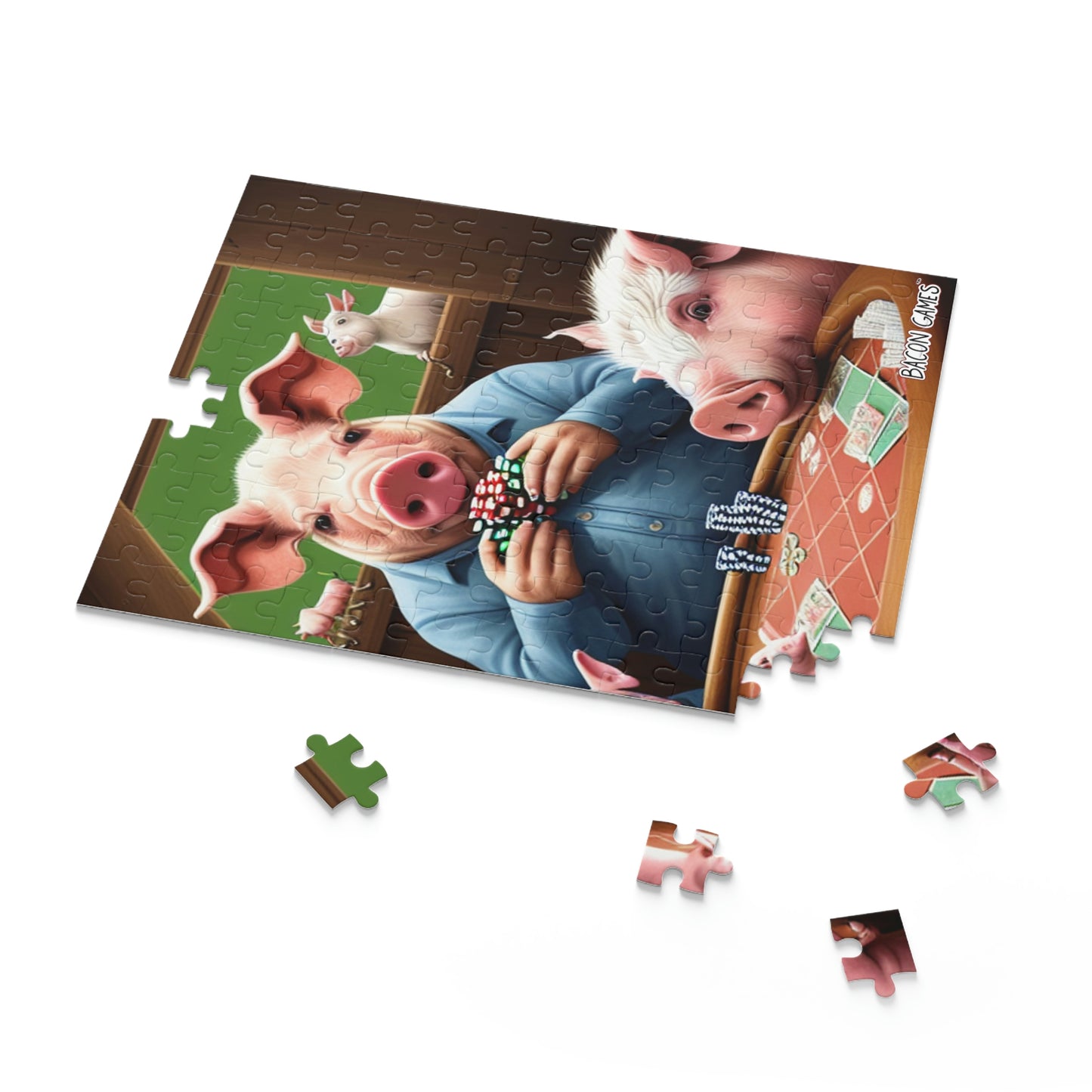 Porker Pigs - Puzzle (120, 252, 500-Piece)