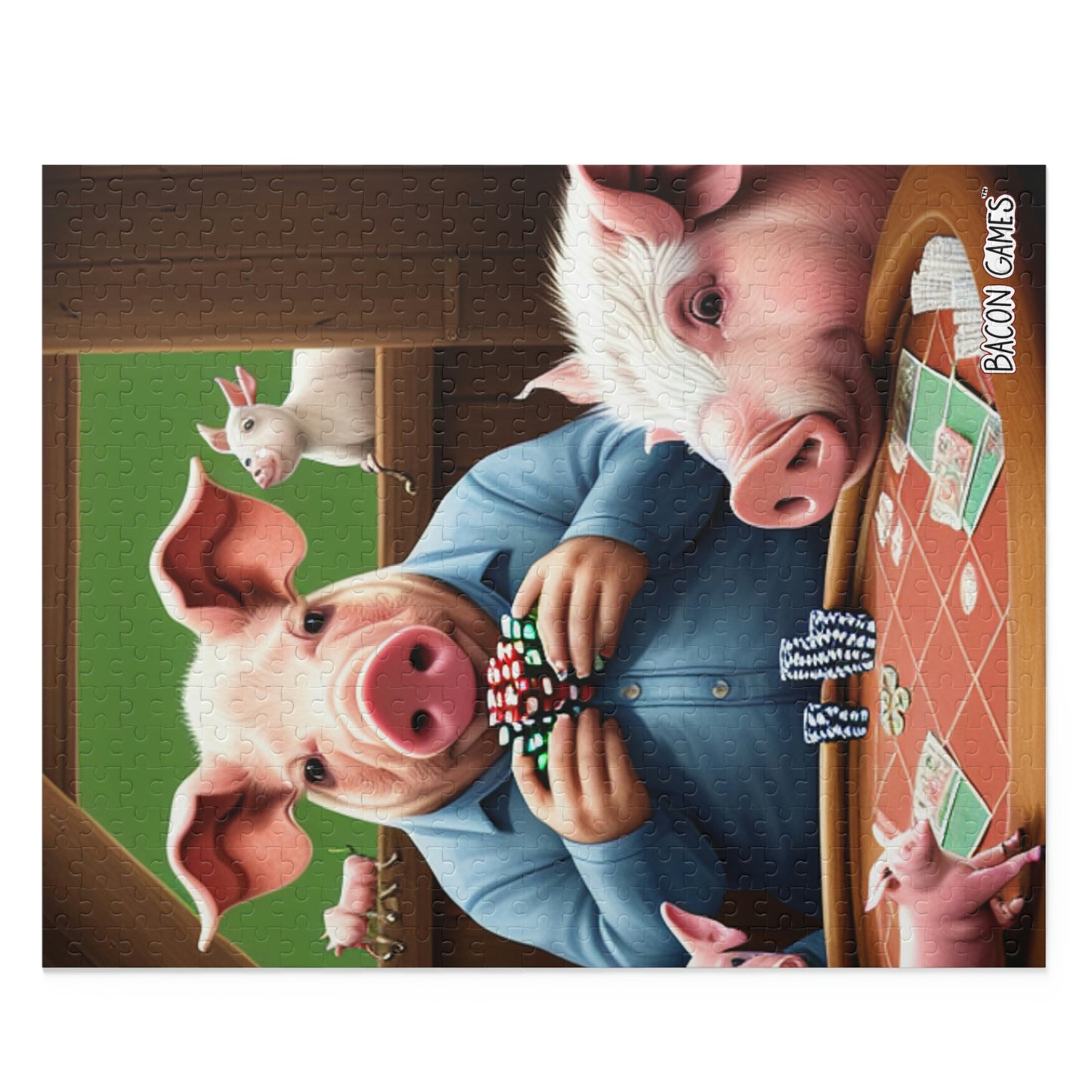 Porker Pigs - Puzzle (120, 252, 500-Piece)