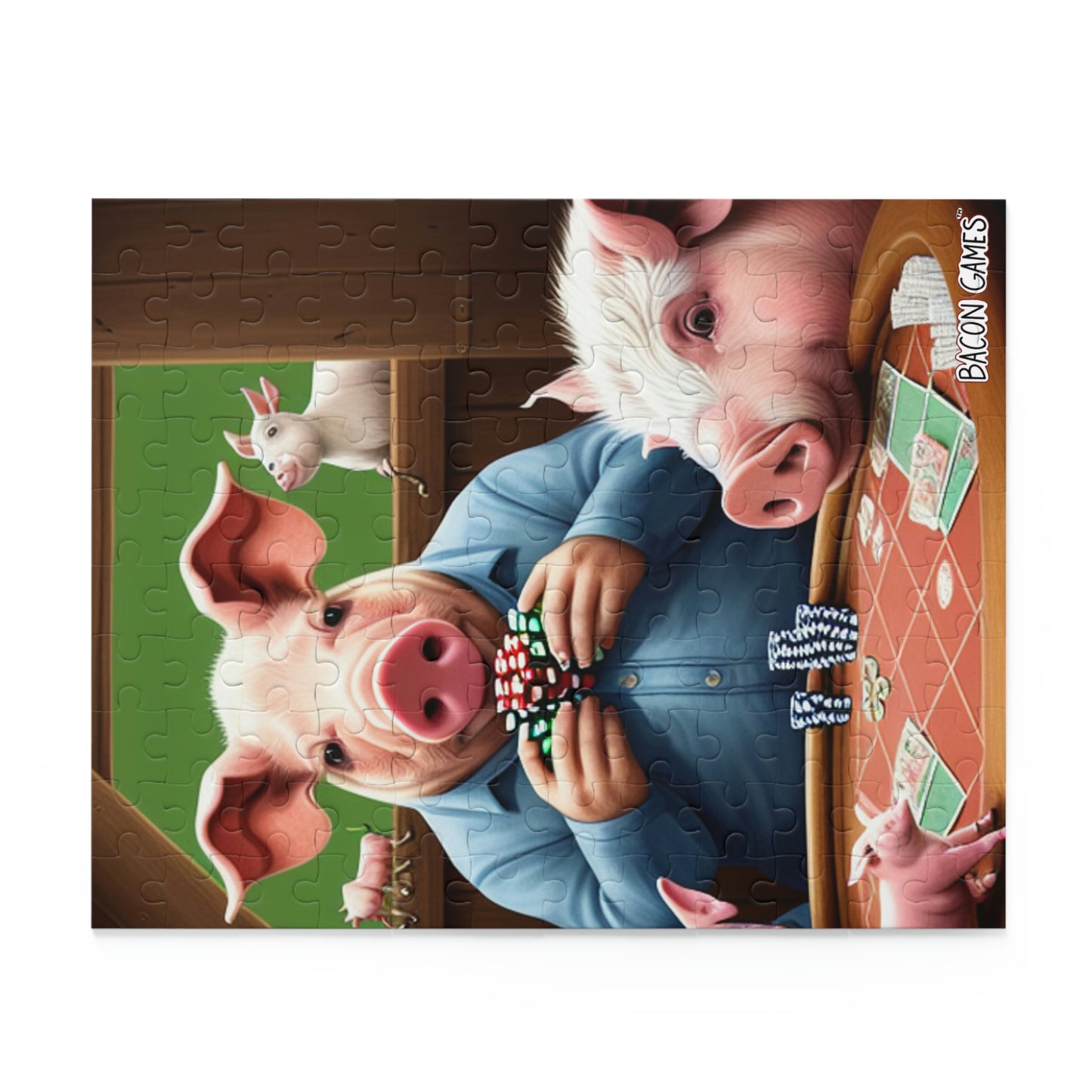 Porker Pigs - Puzzle (120, 252, 500-Piece)