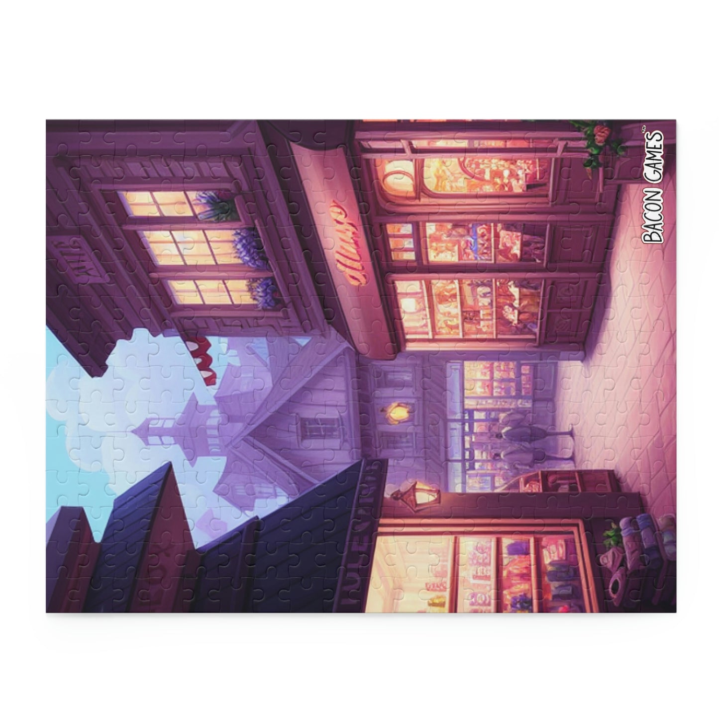 Serene Shops - Puzzle (120, 252, 500-Piece)