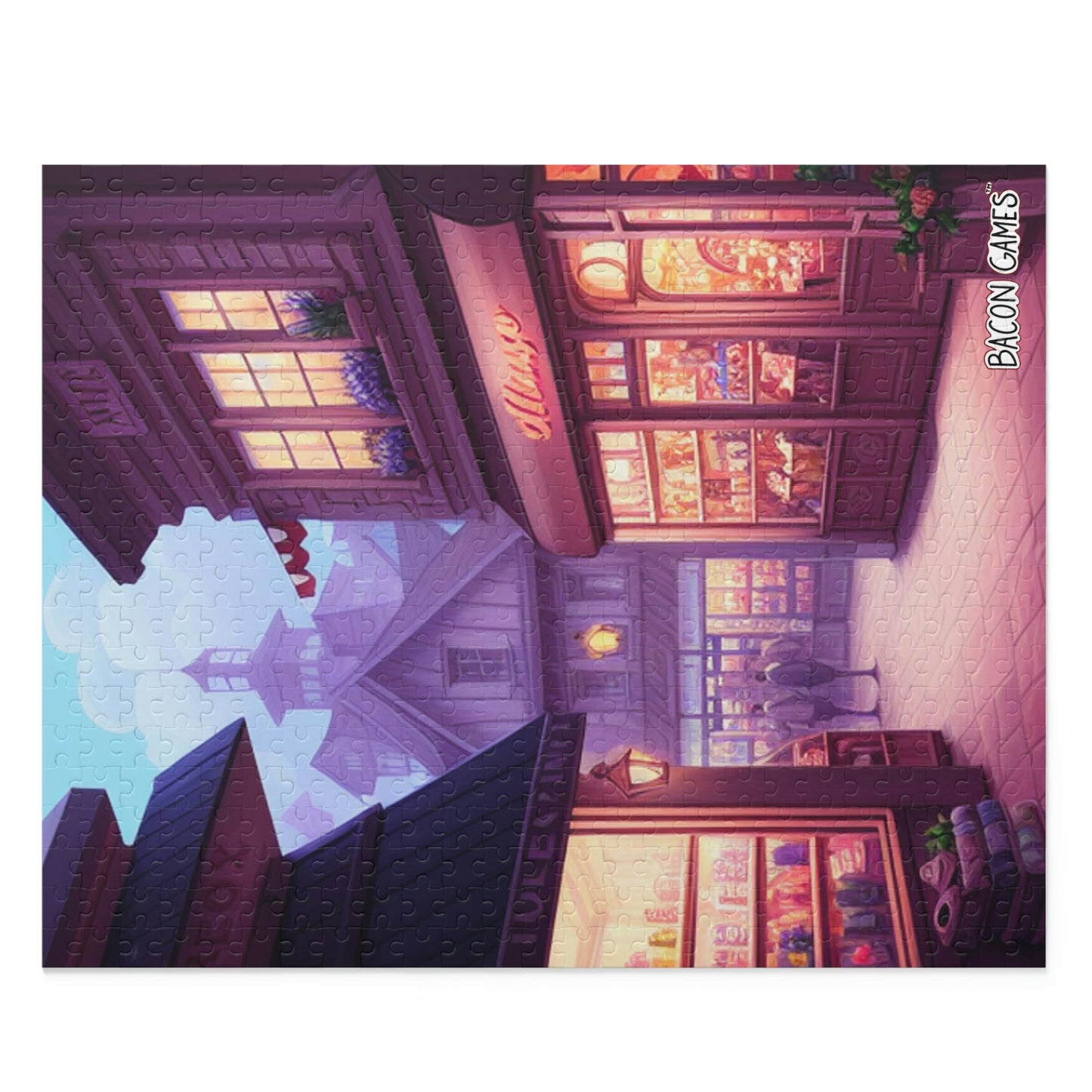 Serene Shops - Puzzle (120, 252, 500-Piece)