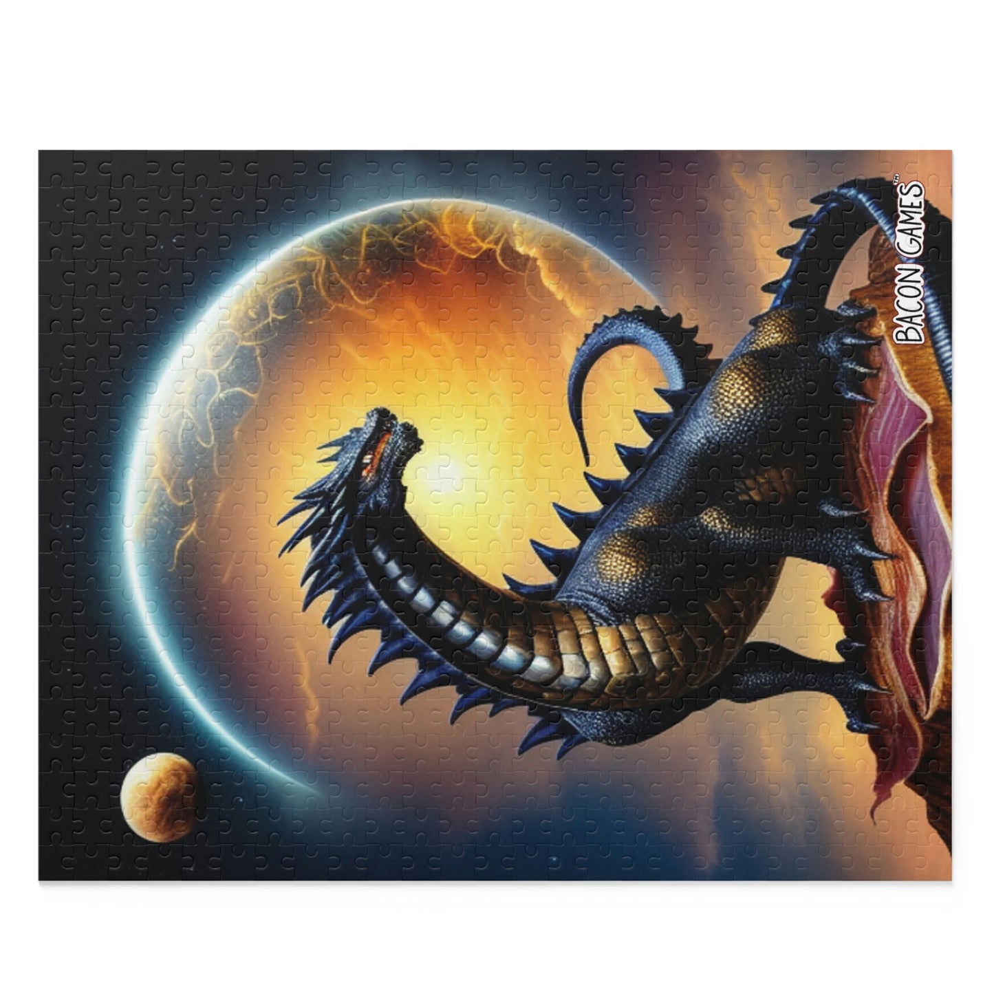 Black Dragon - Puzzle (120, 252, 500-Piece)