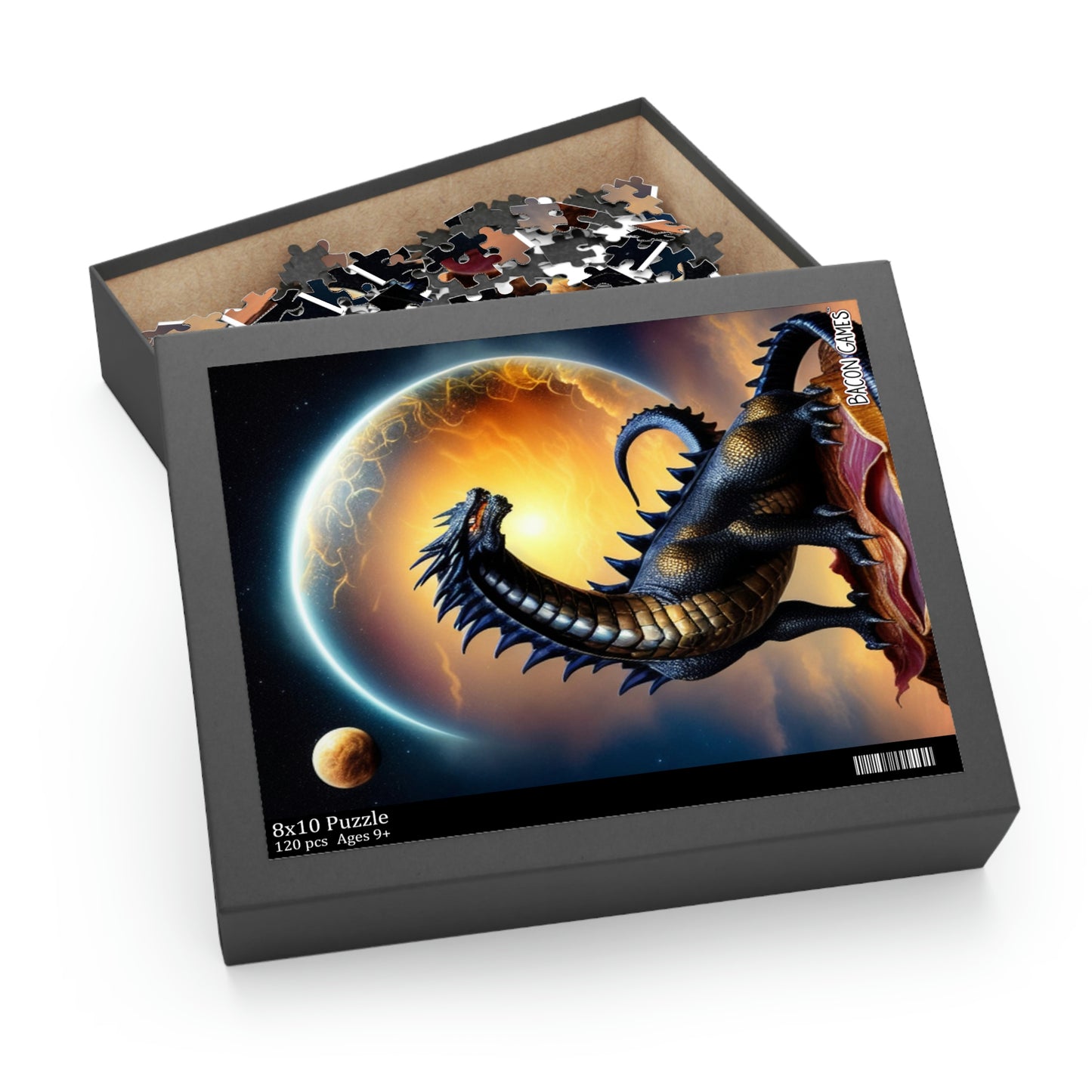 Black Dragon - Puzzle (120, 252, 500-Piece)