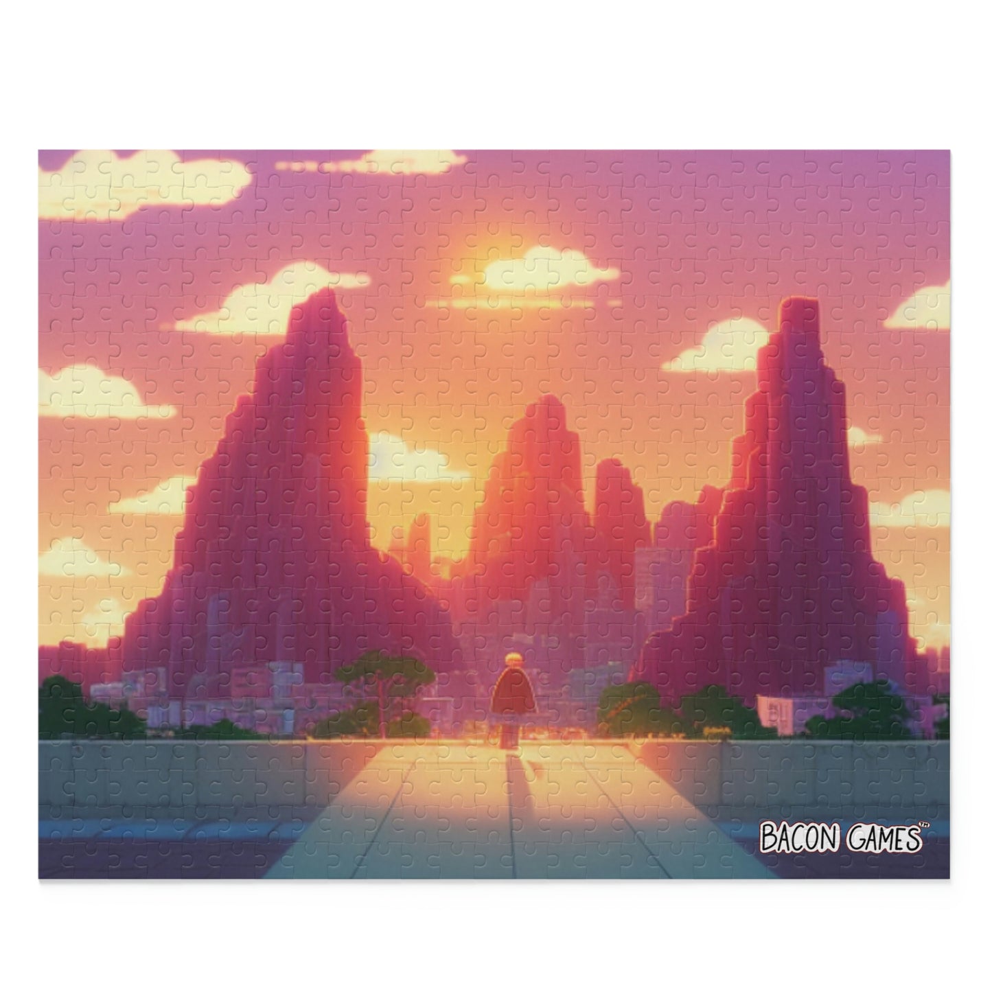 Sunset's Embrace - Puzzle (120, 252, 500-Piece)