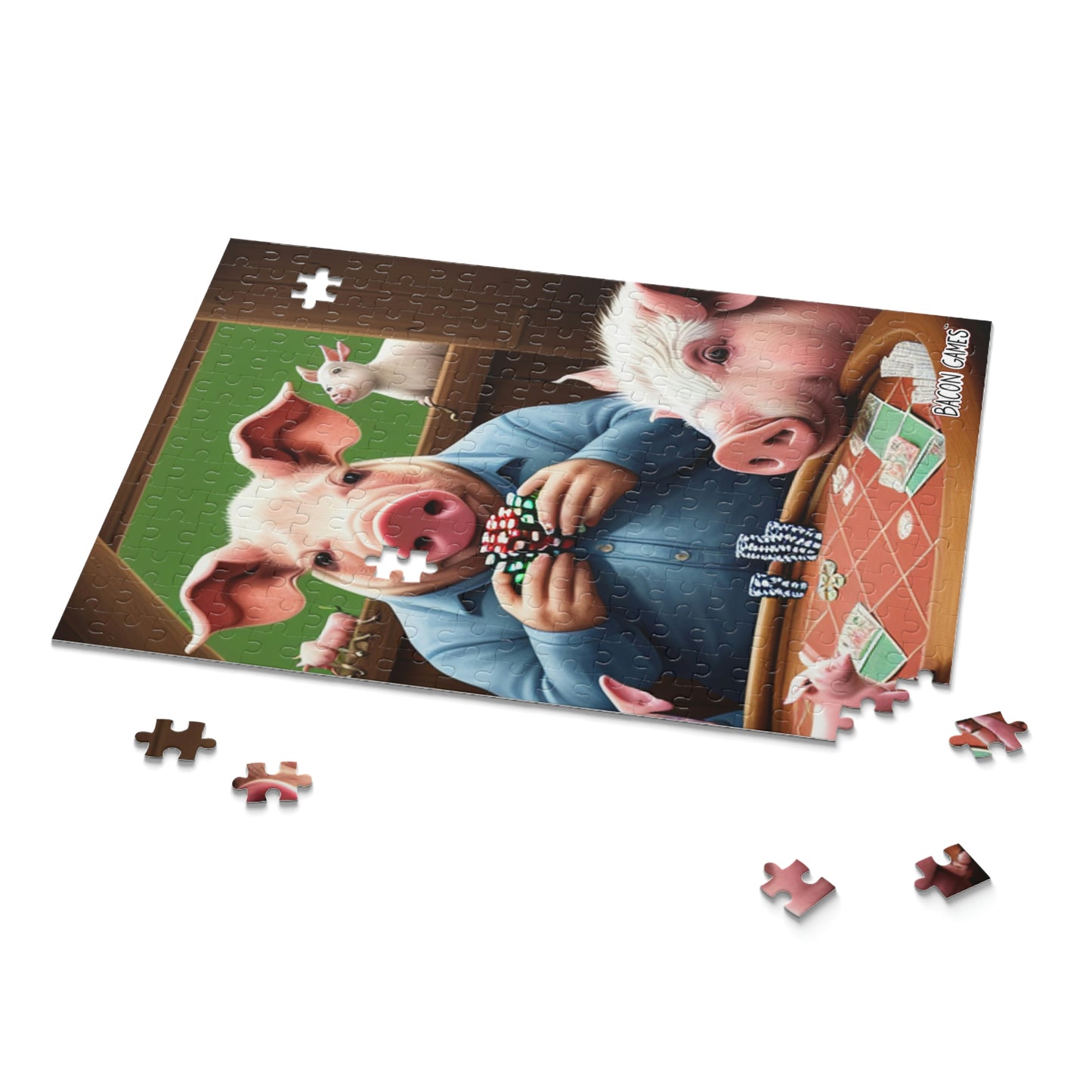 Porker Pigs - Puzzle (120, 252, 500-Piece)