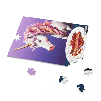 Unicorns Love Bacon - Puzzle (120, 252, 500-Piece)