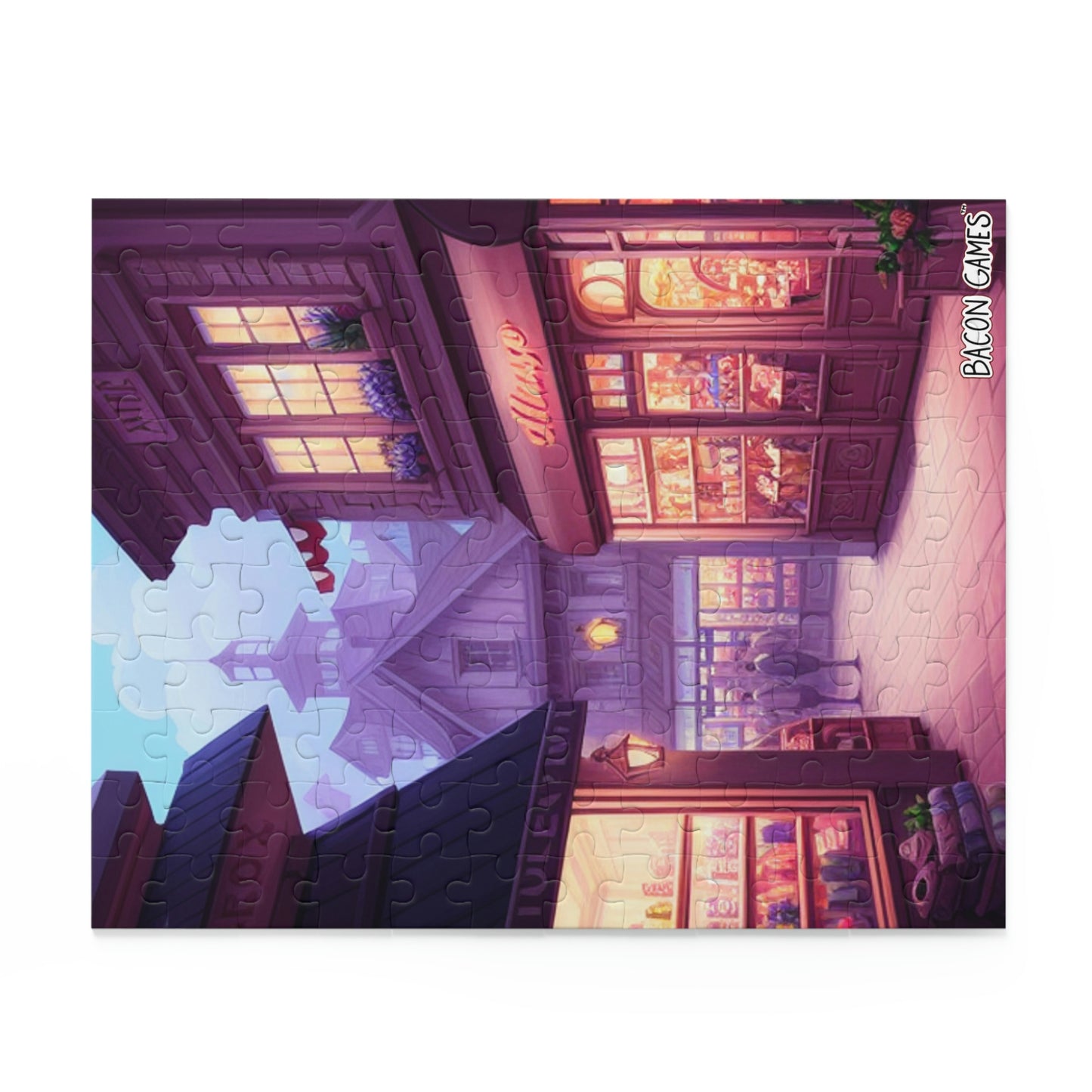 Serene Shops - Puzzle (120, 252, 500-Piece)