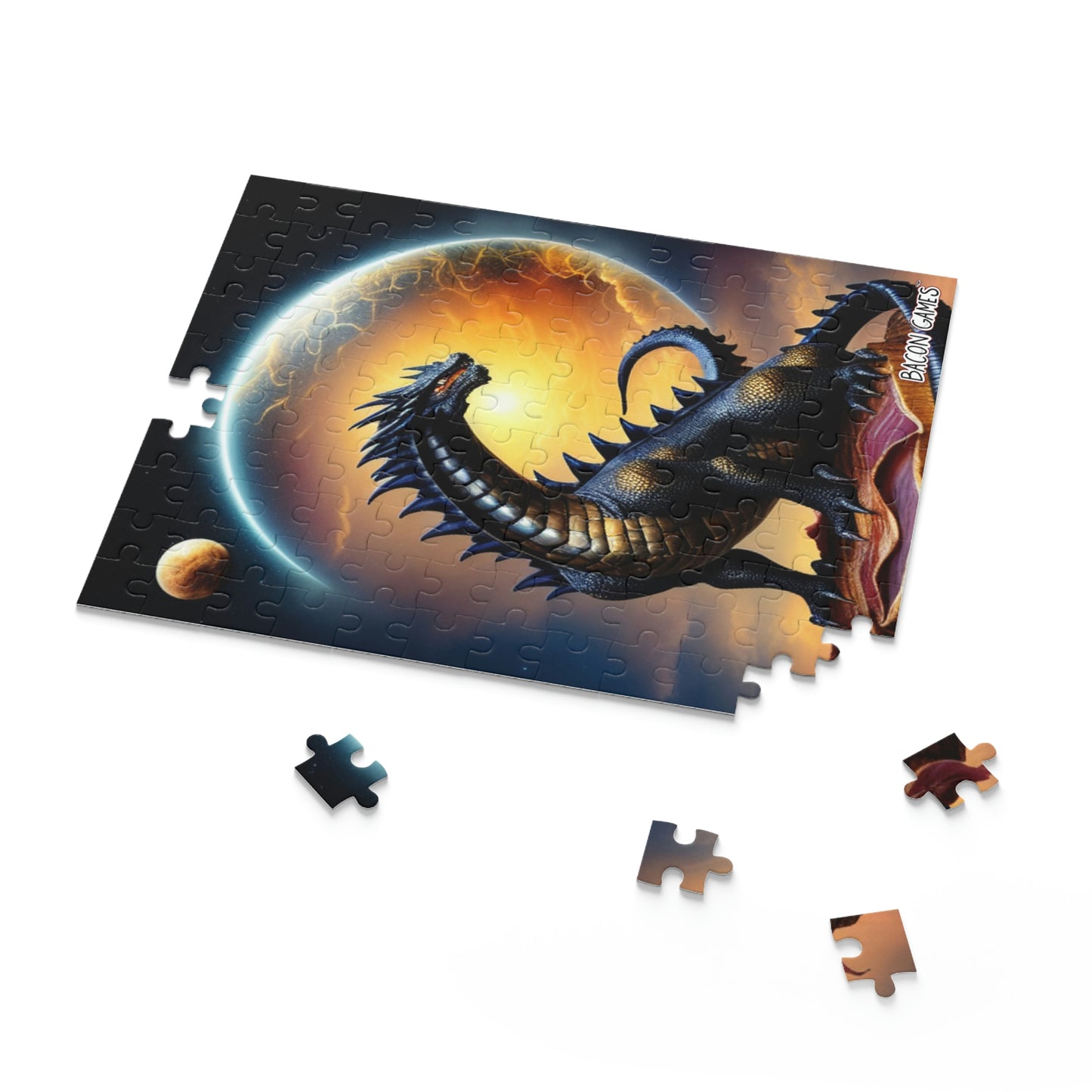 Black Dragon - Puzzle (120, 252, 500-Piece)